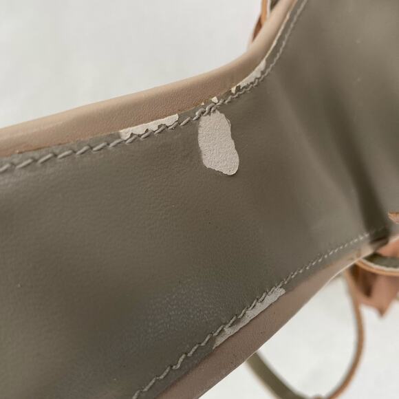 Kelsi Dagger  Hania strappy platform heels with flower embellishment sz 8.5 - Picture 7 of 12